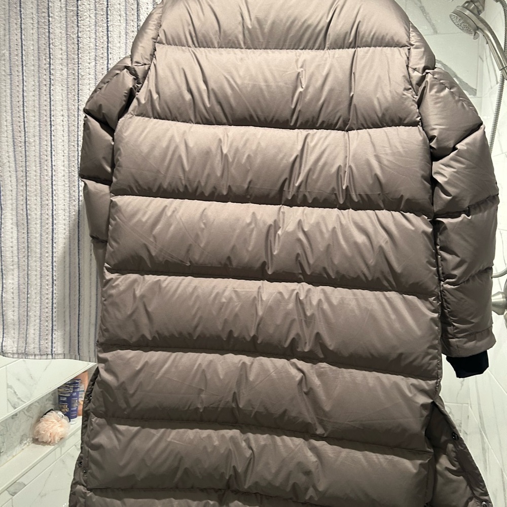 Quince Taupe Puffer Jacket - Picture 4 of 8